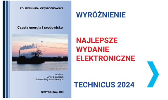 Kolejne wyróżnienie dla Wydawnictwa Politechniki Częstochowskiej