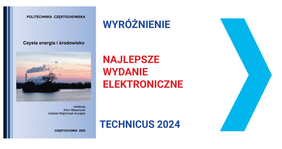 Kolejne wyróżnienie dla Wydawnictwa Politechniki Częstochowskiej